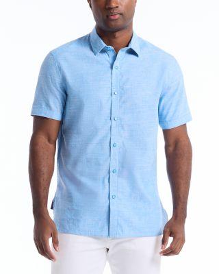 Sutton Textured Woven Shirt by ROBERT GRAHAM