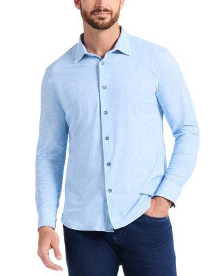 Thurston Knit Button Down Shirt by ROBERT GRAHAM