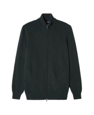 Graham Cashmere Blend Full Zip Sweater by ROBERT TALBOTT