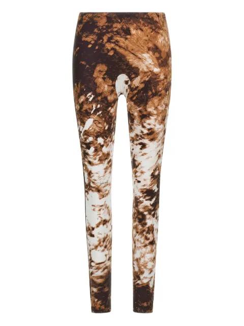 Appaloosa-print leggings by ROBERTO CAVALLI