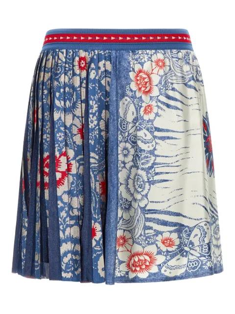Banda-print mini skirt by ROBERTO CAVALLI