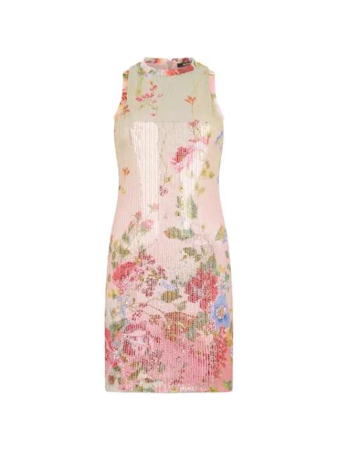 Miami Flowers sleeveless dress by ROBERTO CAVALLI