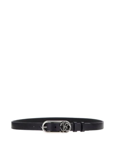 Mirror Snake-plaque belt by ROBERTO CAVALLI