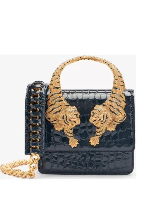 Roar Crocodile-print mini bag by ROBERTO CAVALLI