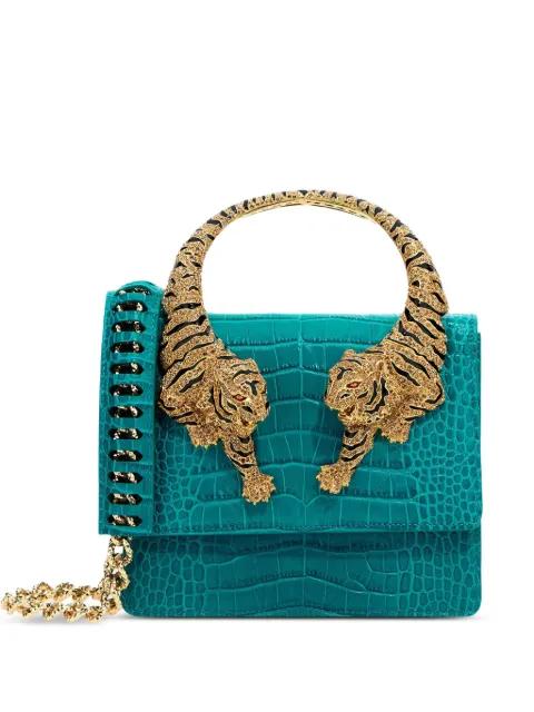 Roar crocodile-effect tote bag by ROBERTO CAVALLI