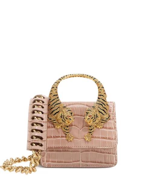 Roar crocodile-embossed tote bag by ROBERTO CAVALLI