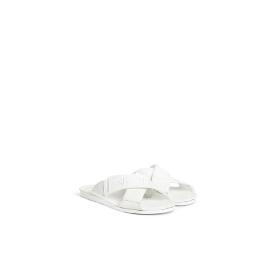 Roberto Cavalli Cross-Strap Slide Sandals by ROBERTO CAVALLI