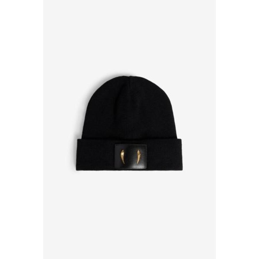 Roberto Cavalli Wool Beanie Hat by ROBERTO CAVALLI