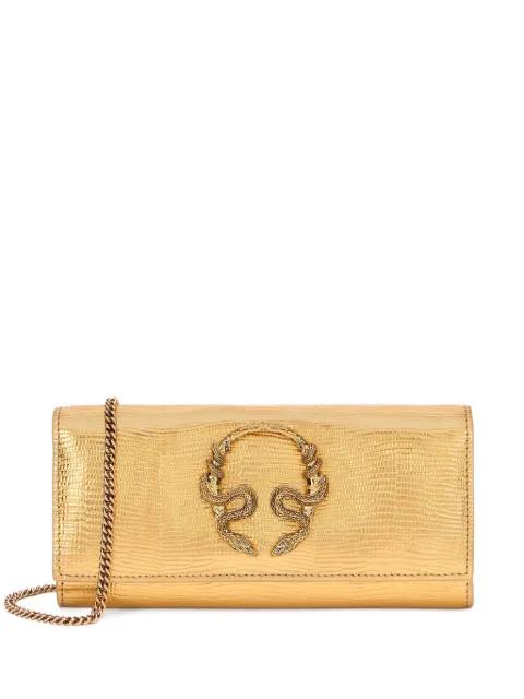 Serpentine chain wallet by ROBERTO CAVALLI