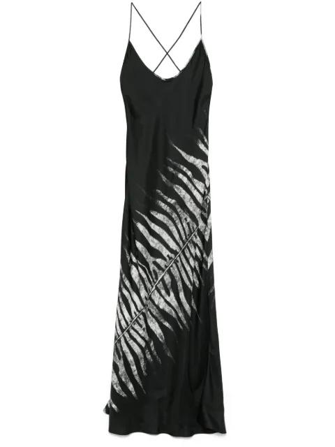 Tigress-print maxi dress by ROBERTO CAVALLI