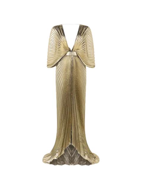 V-neck maxi dress by ROBERTO CAVALLI