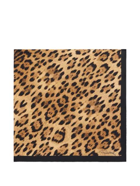 animal-print scarf by ROBERTO CAVALLI