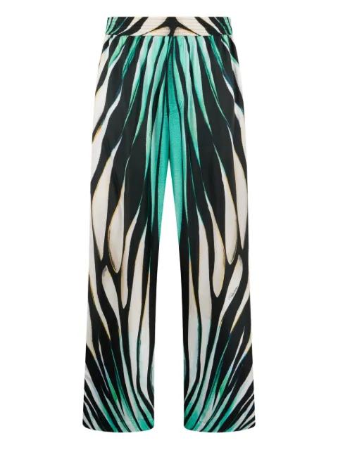 animal-print trousers by ROBERTO CAVALLI