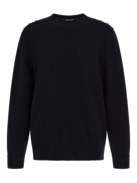 button-detailing jumper by ROBERTO CAVALLI