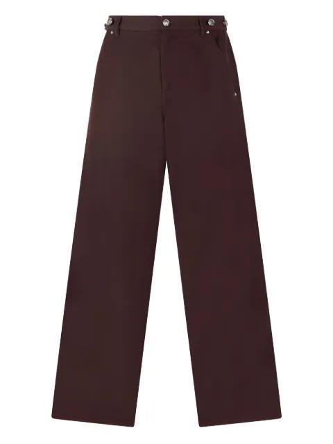button-fastening pocket trousers by ROBERTO CAVALLI