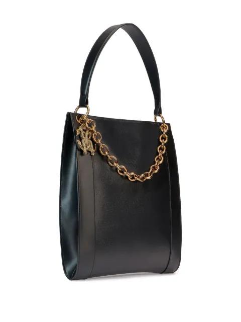 chain-charm shoulder bag by ROBERTO CAVALLI