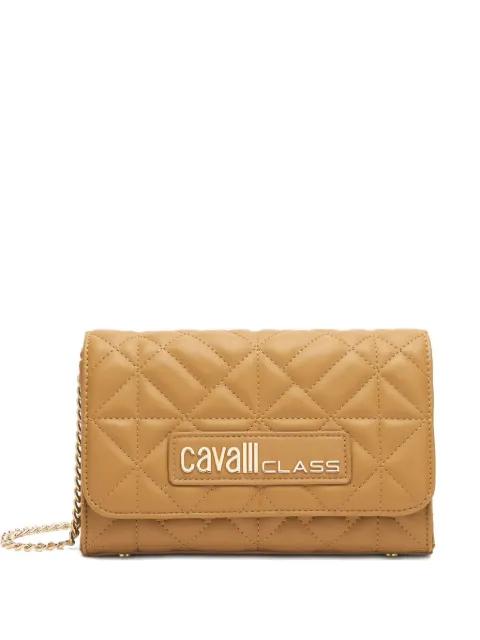 chain quilted shoulder bag by ROBERTO CAVALLI