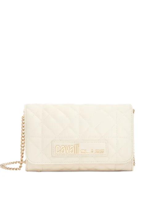 chain quilted shoulder bag by ROBERTO CAVALLI