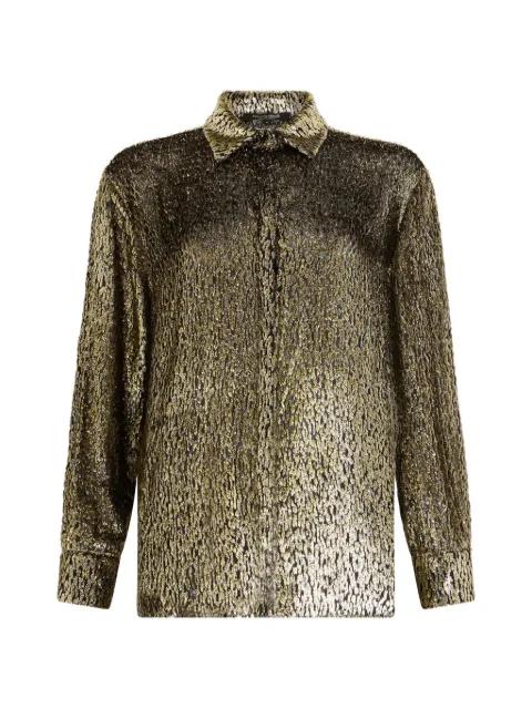 collared long-sleeve shirt by ROBERTO CAVALLI