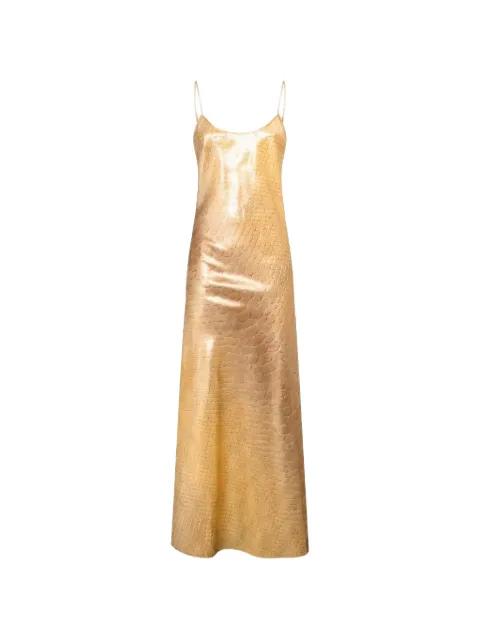 cowl-back maxi dress by ROBERTO CAVALLI