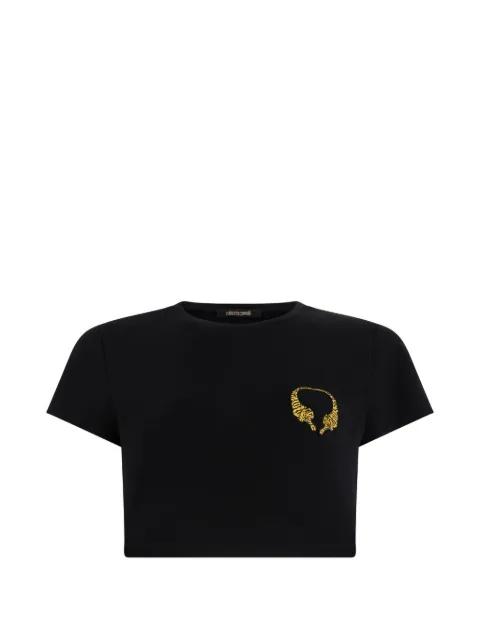cropped T-shirt by ROBERTO CAVALLI