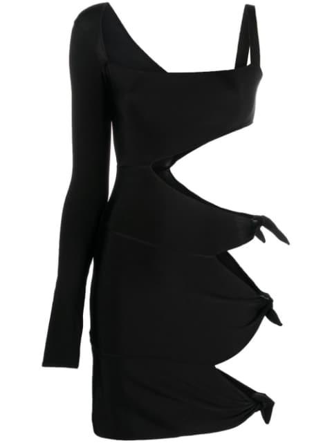 cut out-detail mini dress by ROBERTO CAVALLI