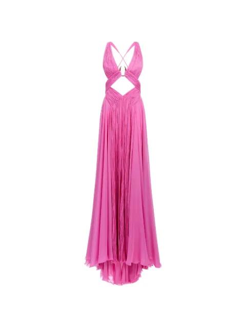 cut-out maxi dress by ROBERTO CAVALLI