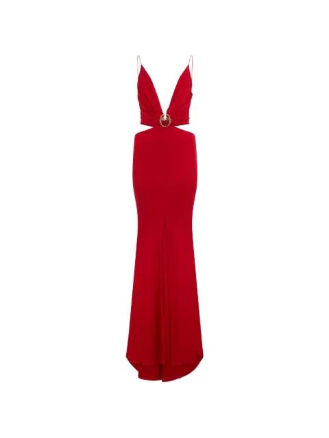 cut-out maxi dress by ROBERTO CAVALLI