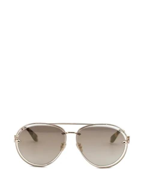 double-bridge pilot-frame sunglasses by ROBERTO CAVALLI