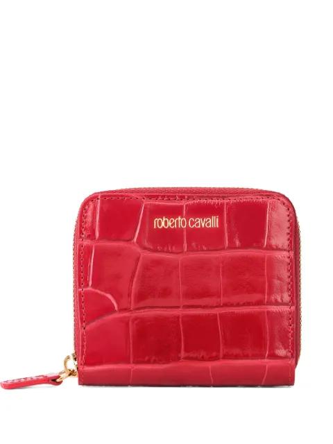 embossed zip wallet by ROBERTO CAVALLI