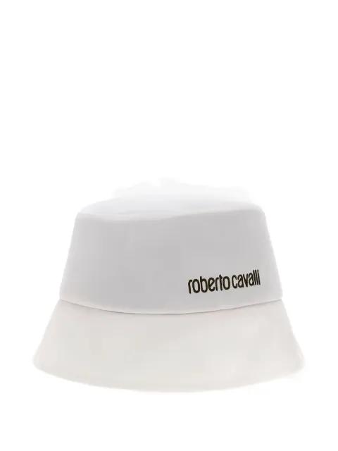 embroidered-logo bucket hat by ROBERTO CAVALLI