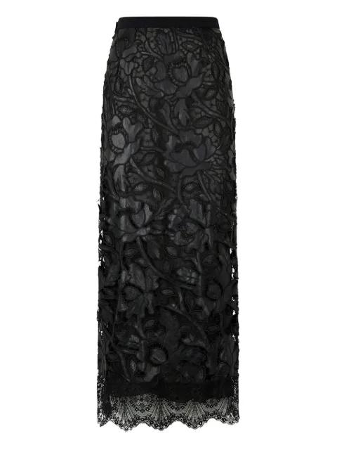 floral-lace skirt by ROBERTO CAVALLI