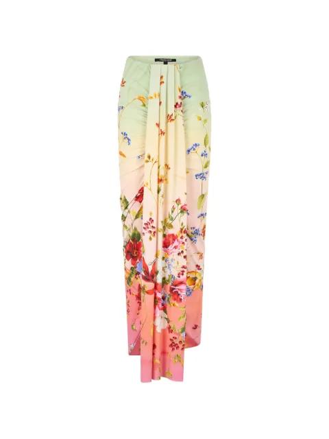 floral-print cover-up by ROBERTO CAVALLI