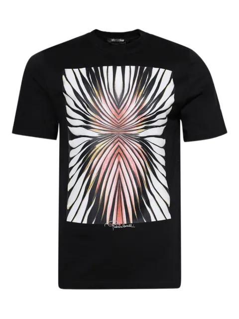 graphic-print T-shirt by ROBERTO CAVALLI