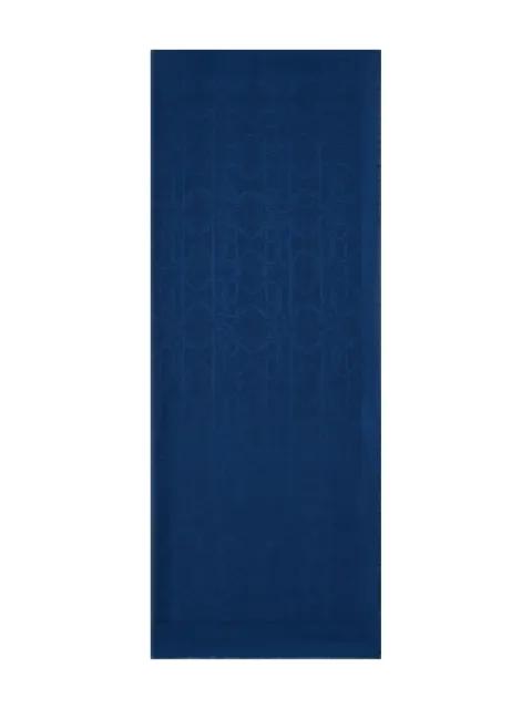 jacquard monogram scarf by ROBERTO CAVALLI