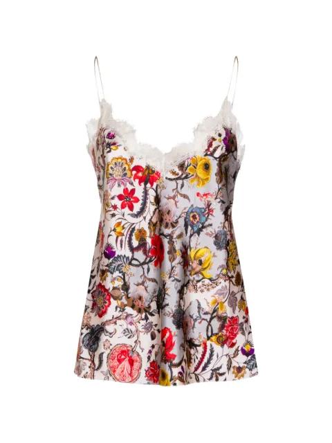 lace floral blouse by ROBERTO CAVALLI