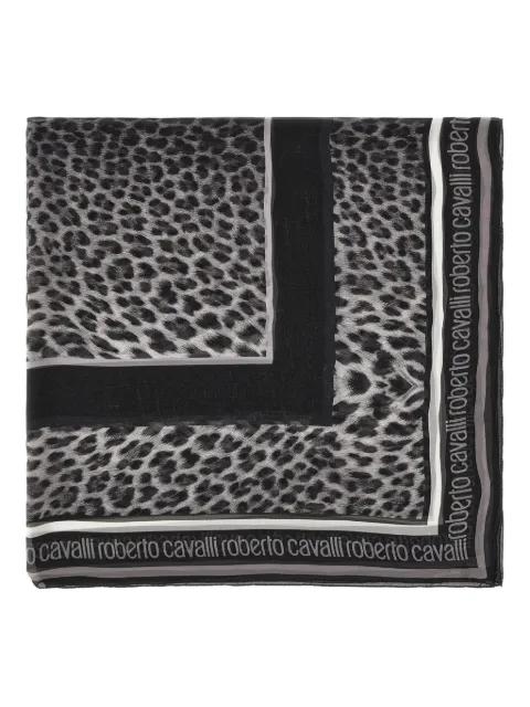 leopard-pattern scarf by ROBERTO CAVALLI