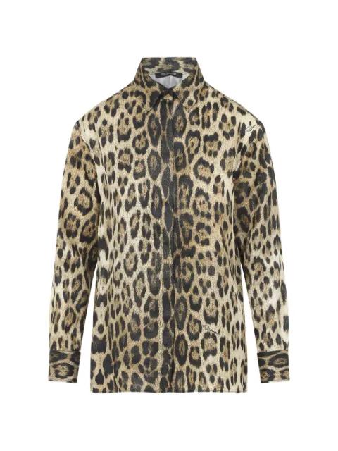 leopard-print shirt by ROBERTO CAVALLI