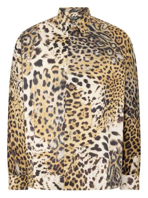 leopard-print shirt by ROBERTO CAVALLI