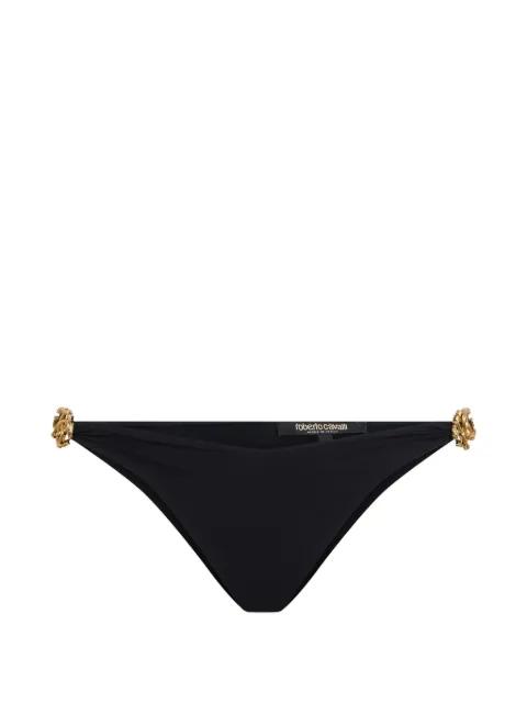 logo-detail bikini bottoms by ROBERTO CAVALLI