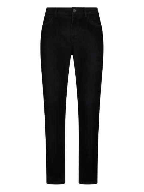 logo-detail jeans by ROBERTO CAVALLI