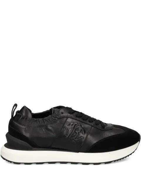 logo-embossed panelled sneakers by ROBERTO CAVALLI