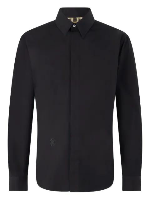 logo-embroidered shirt by ROBERTO CAVALLI
