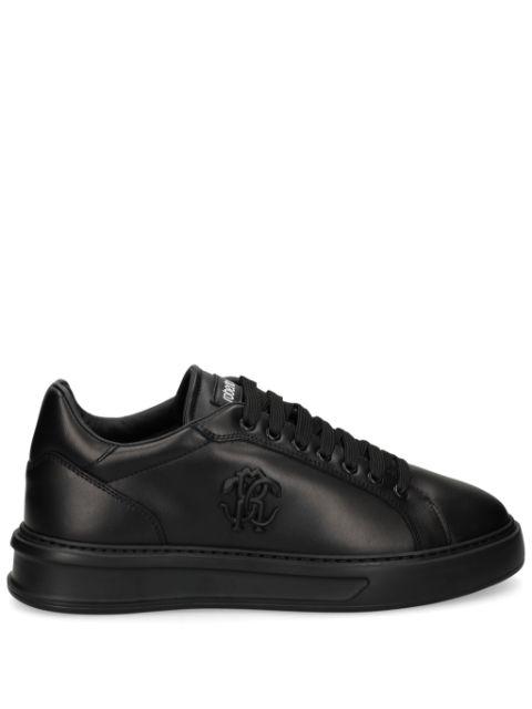 logo-plaque trainers by ROBERTO CAVALLI