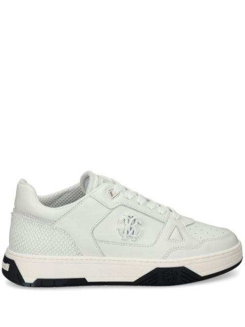 logo-plaque trainers by ROBERTO CAVALLI