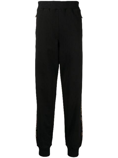 logo-stripe track pants by ROBERTO CAVALLI