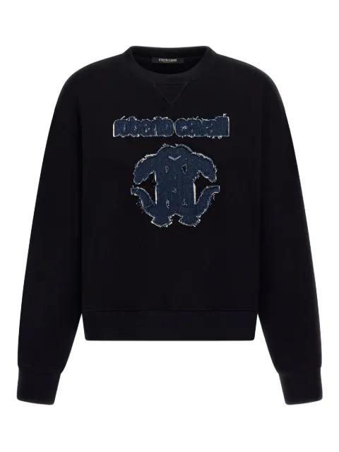 logo sweatshirt by ROBERTO CAVALLI