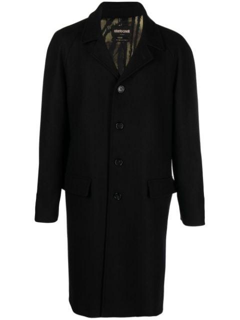 long single-breasted coat by ROBERTO CAVALLI