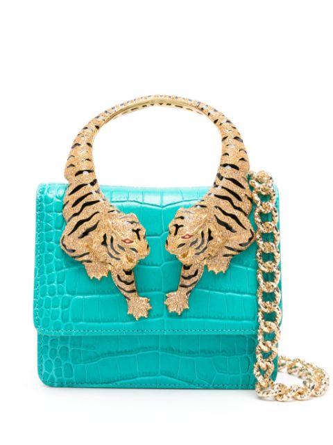 medium Roar leather tote bag by ROBERTO CAVALLI
