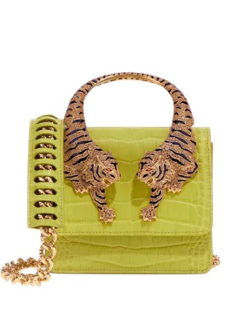 medium Roar tiger-handle tote bag by ROBERTO CAVALLI